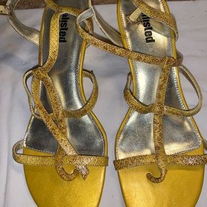Unlisted Sandals-Yellow